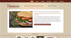 Desktop Screenshot of hometownprovisions.net